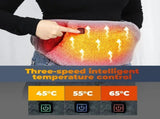 Electric Belly Warmer and Hand Warmer Heating Belt for Menstrual Pain and Lower Back Relief, Soft V1189-LC-QP-00631