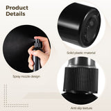 90PCS Black Plastic Spray Bottles, 4oz Portable Travel Bottle, 120 ml Fine Mist Sprayers, Refillable V1369-AZ3-W-08783
