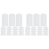 100Pcs Mops Cloths Wipes Parts Accessories for EVE Plus Robot Cleaner Sweeper,100 x V1189-LWWAL-20260327-04626