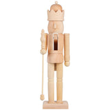 DIY Nutcracker Statue Classic Design Wood 1 Piece Christmas Home Decoration V1192-AZ-W-27719
