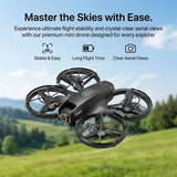 M5 Brushless Retractable Screen Drone with Live View, Optical Flow, Gesture Photo, 50x Zoom, One-Key V1232-WRJ-M5-001