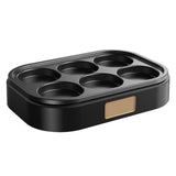 6 Hole Egg Frying Pan Nonstick Breakfast Pot Multifunctional Breakfast Maker Hamburger Machine V1294-YM0703-3118230024311