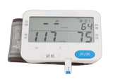 Wrist Blood Pressure Monitor Wrist Glucometer with Strips Data Memory Large Display Blood V1294-YM0706-3117230197311