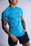 HARD HITTERS PRO-TECH PERFORMANCE TEE MYKONOS BLUE LARGE V697-PRO-TECH-PERFORMANCE-TEE-MYKONOS-BLUE-LARGE