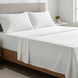 King Bed Sheet Set 1800 Series Microfiber, Deep Pocket, Soft & Breathable, White V63-953251