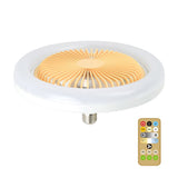 Aoresac Mini Ceiling Fan with Silent LED Ceiling Fan Remote Control Enclosed E27 Socket Fan V1294-YM0901-HB0044