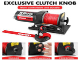 X-BULL 12V Electric Winch 2500LBS Synthetic Rope 15.2M ATV Boat Winch Trailer V211-AUEB-AXEW022