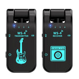2.4G WS-4 Wireless Guitar System Guitar Transmitter Receiver V1369-AZ3-W-08411