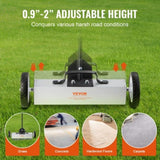 Rolling Magnetic Sweeper with Wheels, Push-Type Magnetic Pick Up Large Magnet Pickup Lawn V952-TLSCXQSQT1845AO8ZV0