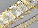 BAMDECOR C3313/1 Modern Crystal Chandeliers Lighting Contemporary Round Chandelier Lighting V255-BAM-C3313-1-60