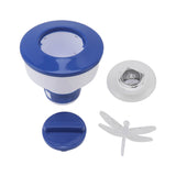 Floating Mini Chemical Dispenser Adjustable Plastic 600 Mah Floating Chlorine Dispenser for Spa Hot V1294-YM0901-3111230187612