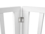 PaWz Wooden Pet Gate Dog Fence Safety White 100 Pack PT1060-6-WH