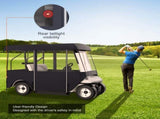 Golf Cart Enclosure, Polyester Driving Enclosure, Club Car Covers Universal Fits for 22 Passenger V952-GEFYPCZ4ZHENC-011V0