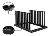 Windshield Rack 9-Lite, Truck Rack Steel, Glass Rack 24-Inch Height, V952-DFBLJGM301U-90001V0