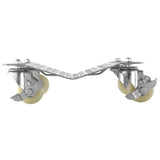 2 Pcs Tire Wheel Dollies 12"X16" Platform Size Wheel Car Dolly 3" Caster Wheel Dolly for Vehicle Car V952-TAD3503LTYWQ00001V0