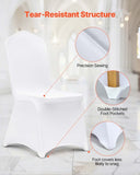 VEVOR Stretch Spandex Folding Chair Covers, Universal Fitted Chair Cover, Removable Washable V952-100PCSQBHLYYT0001V0