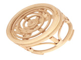 Rattan Indoor Plant Stand Round Shape Natural Plant Rack Handmade Rattan Planter Stand for Home V1294-YM0521-3111230045911
