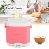 300W 1.5L Domestic Mini Rice Electric Cooker Steamer with Handle V1294-YM0901-JY33911