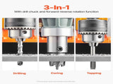 Magnetic Drill, 1450W Motor 2 in Boring Diameter, 2878 lbf Portable Electric Mag Drill Press, with 6 V952-CLZTJ6JT50MMO3WWGV3