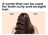 Wireless Heated Volume Brush 2-in-1 Ionic Straightening & Curling Comb Wide Pitch Heater for V1268-MZ00090