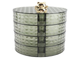 Desktop Jewelry Storage Box Dust Proof 4 Layer Rotating Jewelry Organizer for Home Dormitory V1294-YM0901-241021HL05-3
