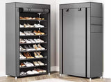 Multi-functional 10-layer shoe rack - Easy to V1105-YAXJ-01