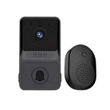 Wireless Video Doorbell Camera Outdoor Doorbell Camera - Black V1263-JX-8099-1