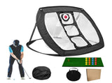 Golf Chipping Net Collapsible Portable Golf Practice Hitting Net for Indoor Outdoor -Style 1 V1308-DSZKI-192