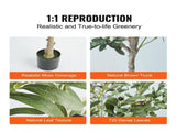 Artificial Olive Tree 155cm Tall Faux Potted Plant Lifelike PE Fake Tree with Anti Tip Protection V767-VVR-RZS5FTGLS000D4T3BV0