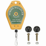 2X Retractable Spring Balancer, Bearing Spring Tool Load Balancer 4 Feet Adjustable Cable Retractor V1366-AZ2-W-14600