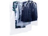 100 Pcs Hanging Garment Single Use Dustproof 60x120cm PE Material Semi Transparent Hanging Suit V1294-YM0521-3117220291411
