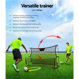 Everfit 1.8m Football Soccer Net Portable Goal Net Rebounder Sports Training PN-S015-BK