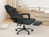 Levede Office Chair High Back Suede Fabric Gaming Chair OF1063-DG-AU