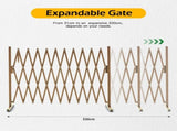 Expandable Aluminum Garden Fence Gate Rectangular V178-66899