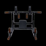 Heavy Duty Wall Mounted Power Station Pull Up Dip Knee Raise Bar V63-833631