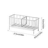 Stainless Steel Storage Rack - Multifunctional Kitchen Organizer with Non-perforated Countertop V1369-AZ3-W-15490