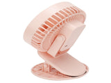 Portable Desk Fan 3 Speed Wind Mini Desktop Fan with Clip for Home Office and BedroomPink V1294-YM0721-3113210022512