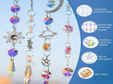 310PCS DIY Suncatchers Making Kits Craft for Adults Crystal Suncatchers for Window Hanging Sun V1366-AZ2-W-13469
