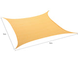 Mountview Sun Shade Sail Cloth Canopy X-Large OD1013-XL-BE