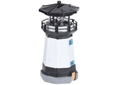 Outdoor Solar Power Rotating LED Light Landscape Lamp Garden Courtyard Decoration White LightBlack V1294-YM0901-3119200060911