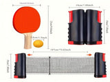 Easy-to-Install Durable Racket 3-Step Assembly, 5-Layer Composite Wood, Ergonomic Non-Slip Grip for V1106-PPQW001