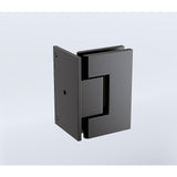 90 Degree Stainless steel Glass Shower Door L-Hinge in Black V63-930511