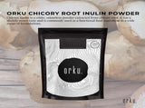 Orku 400g Chicory Root Inulin Powder - Unflavoured Food Ingredient V238-SUPDZ-40896536739920