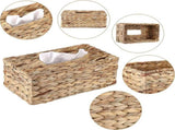 Tutuviw Tissue Box Cover Rectangle,Tissue Box Holder for Bathroom,Water Hyacinth Tissue Box V1189-WXFWAL-20260319-00248