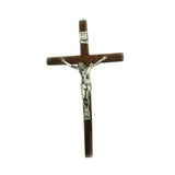 Wall Crucifix Cross Catholic 12" Wood Decor Jesus Cross for Christmas V1369-AZ3-W-24542