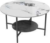 2-Tier Sintered Stone Coffee Table V767-LH373-FCBY