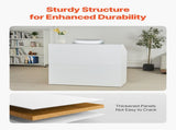 Reception Desk, 1180 x 500 x 1115 mm Rectangular Front Table, Office Reception Desk, Retail V952-YBQTJXWCTBDCYNOVBV0