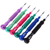 6-In-1 Magnetic Precision Screwdriver Set For Mobile Devices And Laptops PRL-7263PS