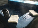 LA Spas Replacement Bag All Purpose Filter Bag Hot Tub Filter Bag Compatible with LA Spas Aqua Klean V1258-DP02-C-1022