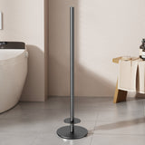 Household Floor-Standing Single-Pole Long Tissue Paper Holder-Black V1161-860045